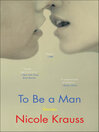 Cover image for To Be a Man